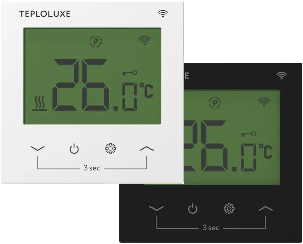 Терморегулятор Теплолюкс Pontus Wi-Fi белый