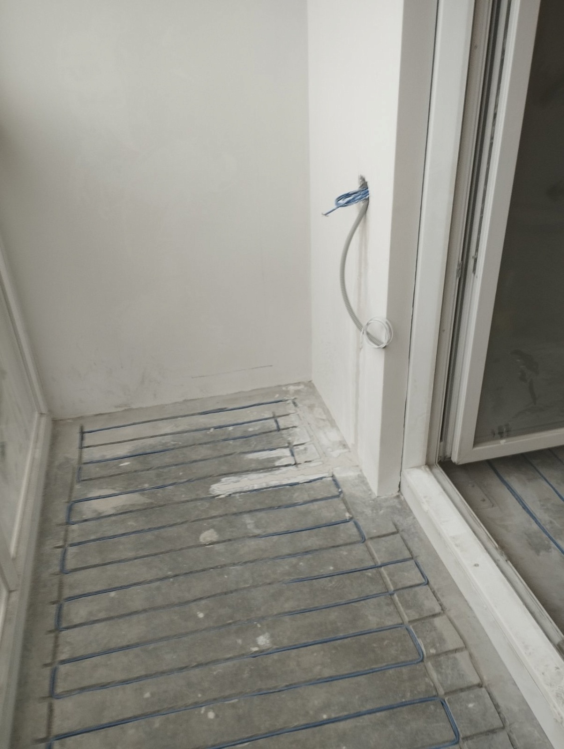 Монтаж электрических тёплых полов