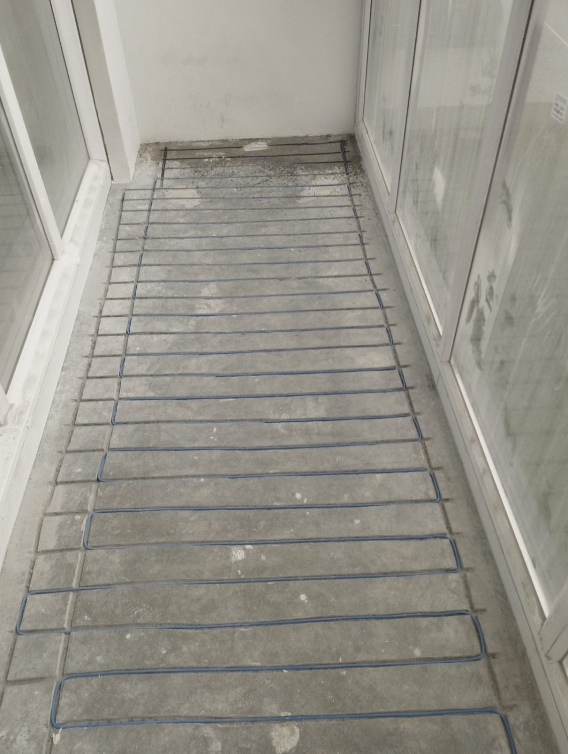 Монтаж электрических тёплых полов